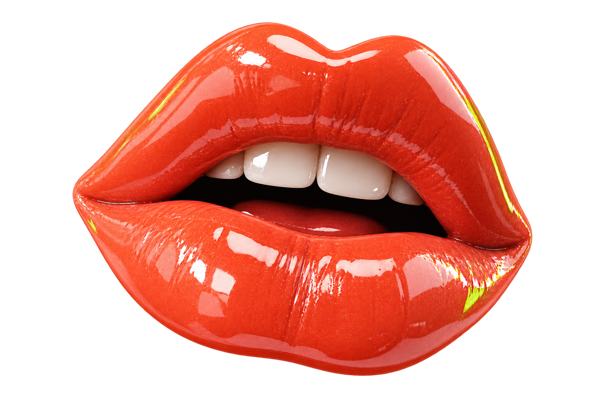 Pop art lips