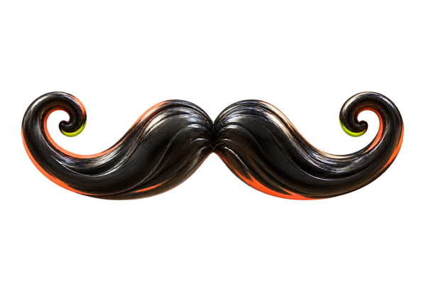 Creative moustache